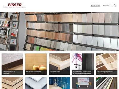 Website von Fisser GmbH