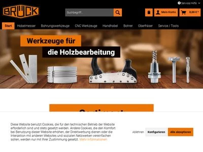 Website von Karl Brück Nachf. GmbH