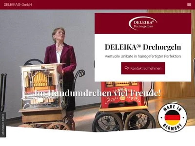 Website von DELEIKA GmbH
