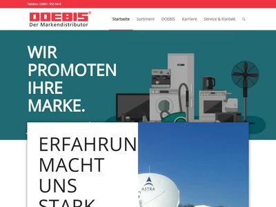 Website von DOEBIS GmbH