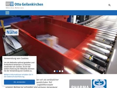 Website von OTTO GEILENKIRCHEN GmbH & Co. KG