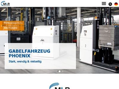 Website von MLR System GmbH
