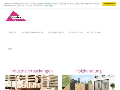Website von Sägewerk Schuler e. K.