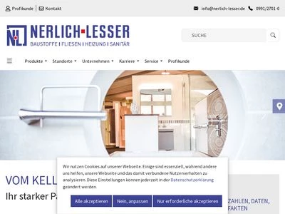 Website von Nerlich & Lesser KG