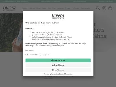 Website von Laverana GmbH & Co. KG