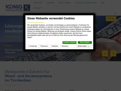 Website von KÖNIG GmbH & Co KG
