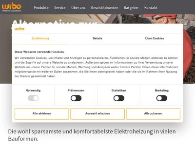 Website von WIBO-WERK GmbH Hamburg