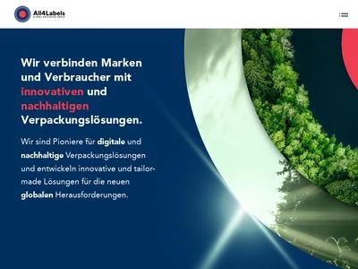 Website von Ritter Haftetiketten GmbH & Co. KG