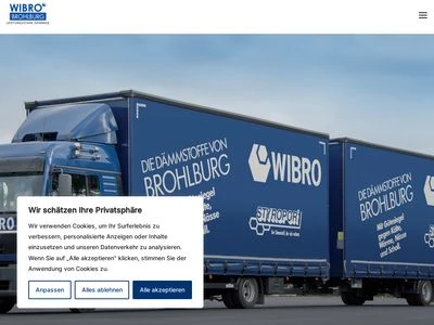 Website von  Wilhelm Brohlburg Kunststoff- u. Kaschierwerke GmbH & Co. KG