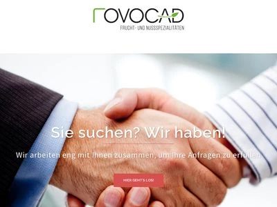 Website von Rovocad GmbH & Co. KG