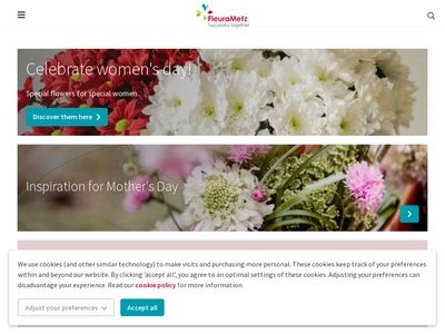 Website von FleuraMetz Deutschland GmbH