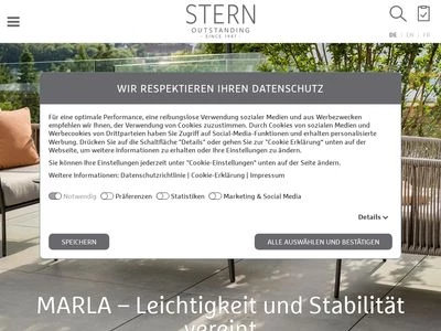 Website von Stern GmbH & Co. KG