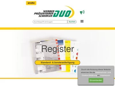 Website von DUO, Revfi & Rottenbiller GmbH