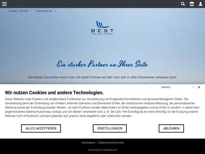 Website von BEST FREIZEITMÖBEL GmbH