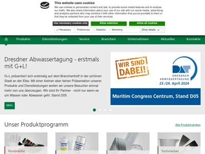 Website von Grüning & Loske GmbH