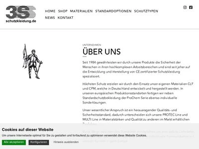 Website von 3S-Arbeitsschutz GmbH
