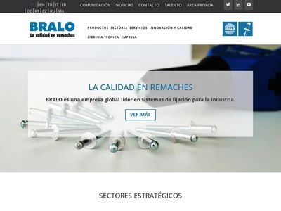 Website von BRALO DEUTSCHLAND, GmbH