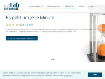 Website von möLab GmbH