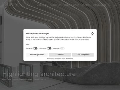 Website von Lightnet GmbH