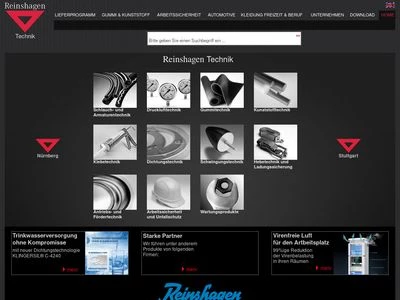 Website von Reinshagen Technik GmbH & Co. KG