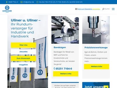 Website von Ullner und Ullner GmbH