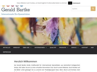 Website von Gerald Bartke GmbH