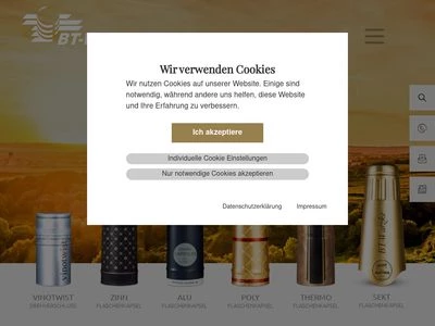 Website von BT-Watzke GmbH