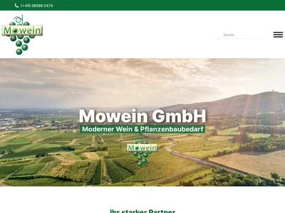Website von MOWEIN GmbH