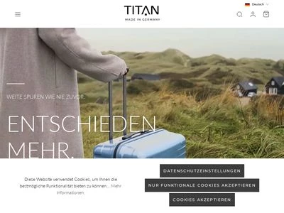 Website von TITAN HAMBURG GMBH
