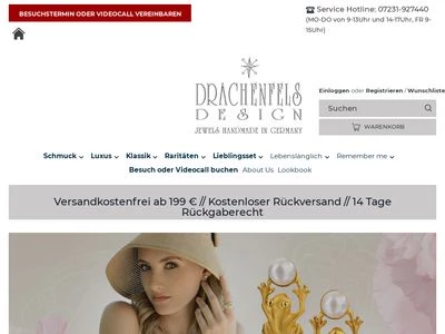 Website von Drachenfels-Design GmbH