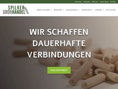 Website von Spilker Großhandel GmbH & Co. KG