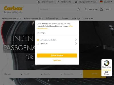 Website von Carbox GmbH & Co KG