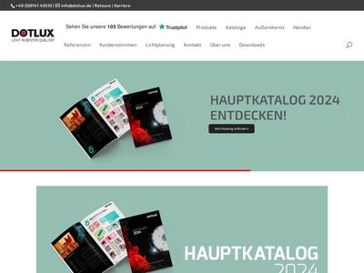 Website von DOTLUX GmbH