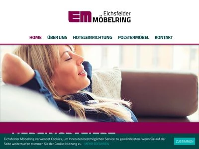 Website von Eichsfelder Möbelring GmbH