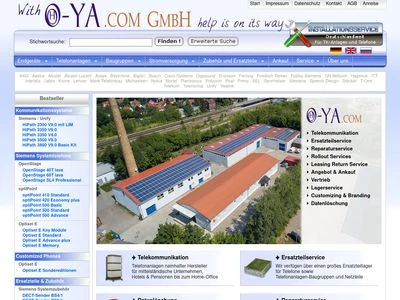 Website von OOH-YA.com GmbH