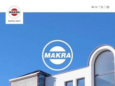 Website von MAKRA Norbert Kraft GmbH