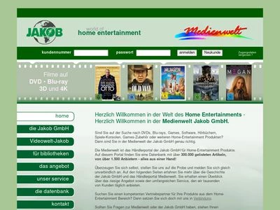 Website von Jakob GmbH