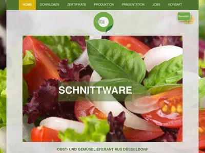 Website von Vita Schnitt Fruchtgrosshandel GmbH