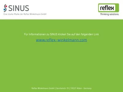 Website von Sinusverteiler GmbH