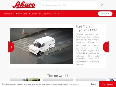 Website von Schuco DICKIE-SPIELZEUG GmbH & Co. KG