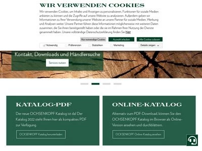 Website von GEDORE Werkzeugfabrik GmbH & Co. KG