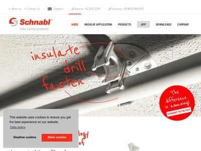 Website von Schnabl Stecktechnik GmbH