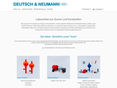 Website von Deutsch & Neumann GmbH