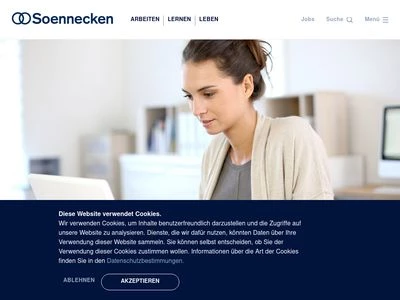 Website von Soennecken eG