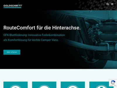 Website von Goldschmitt techmobil GmbH