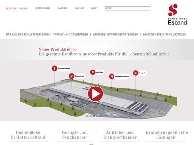 Website von Max Schlatterer GmbH & Co. KG