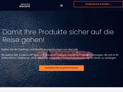 Website von starcode GmbH & Co. KG