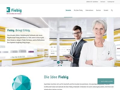 Website von Leopold Fiebig GmbH & Co. KG