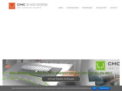 Website von CMC Engineers GmbH
