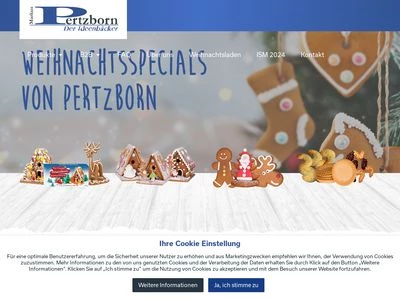 Website von Pertzborn GmbH & Co. KG